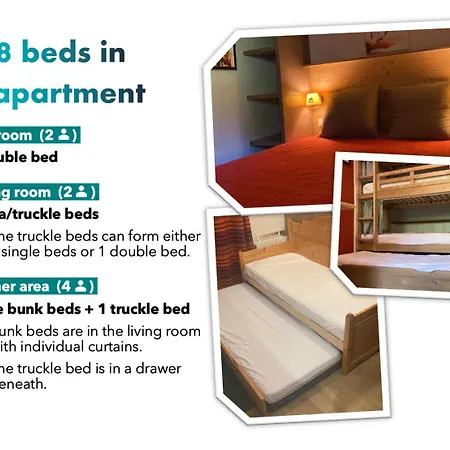 Risoulski Antarès - Piscine Et Sauna Appartement Risoul